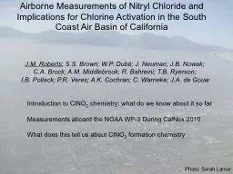 Airborne Measurements of