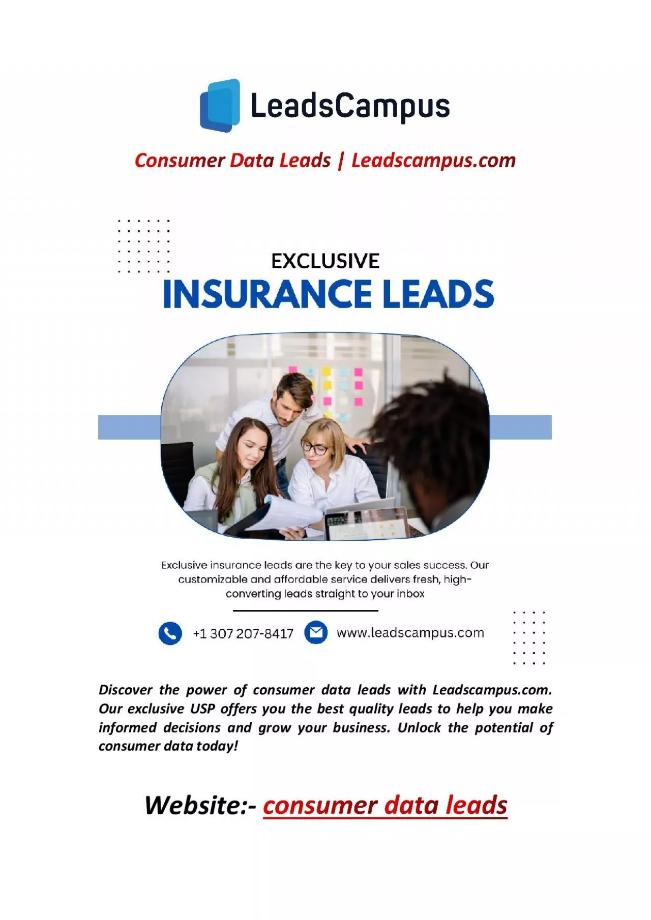 PDF-Consumer Data Leads | Leadscampus.com