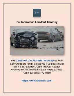 California Car Accident Attorney