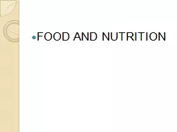 FOOD AND NUTRITION MY PLATE NUTRIENTS
