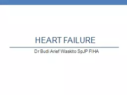 Heart Failure Dr  Budi  Arief