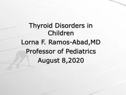 Thyroid Disorders in Children