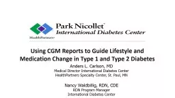 It's About  TIme : The Use of CGM for