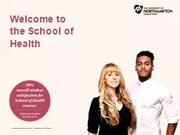 Welcome to  the School of Health