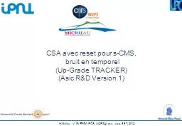 CSA avec reset pour s- CMS