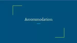 Accommodation