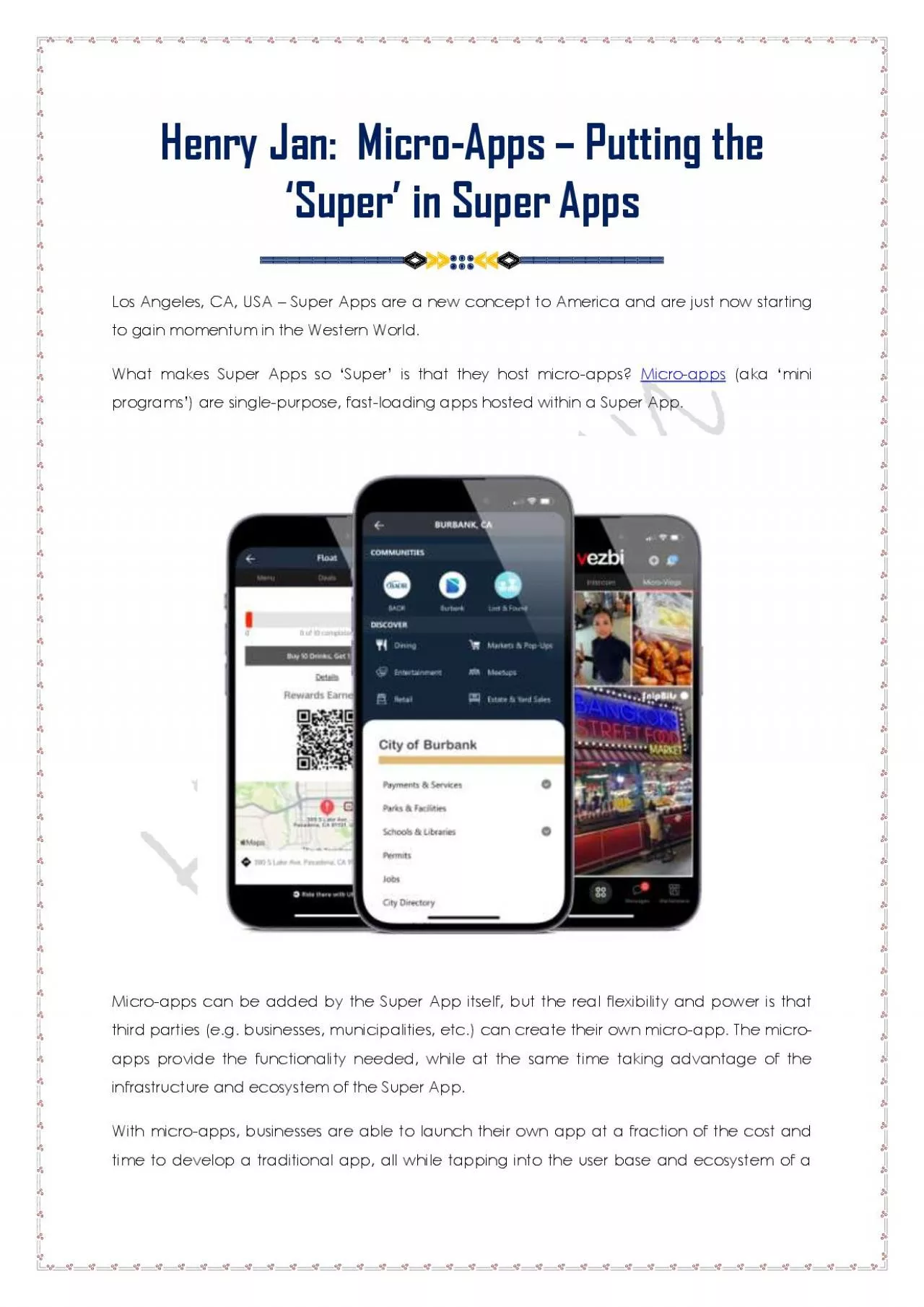 PDF-Henry Jan Micro Apps Putting The Super In Super Apps