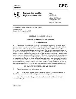 UNITED NATIONS CRC Convention on the Rights of the Child Distr
