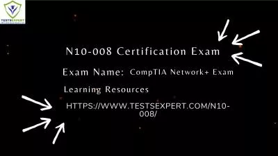 N10-008 The Ultimate Guide to CompTIA Network+ Certification