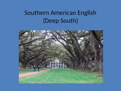 Southern   American   English