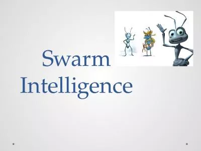 Swarm Intelligence Outline