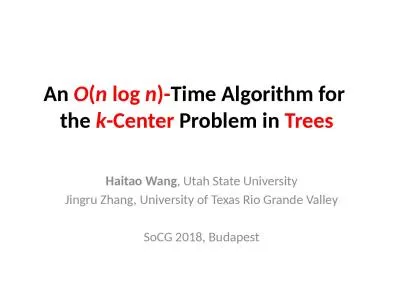 An  O ( n  log  n )- Time Algorithm