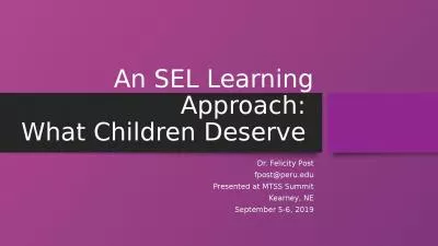 An SEL Learning Approach: