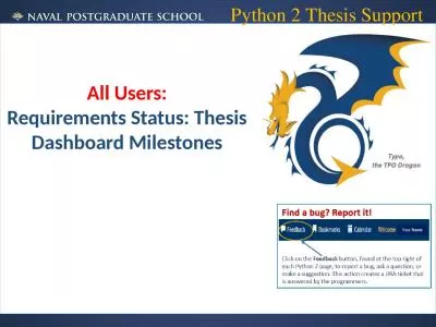 Python 2 Thesis Support All Users: