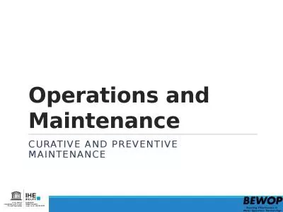 Operations  and  Maintenance