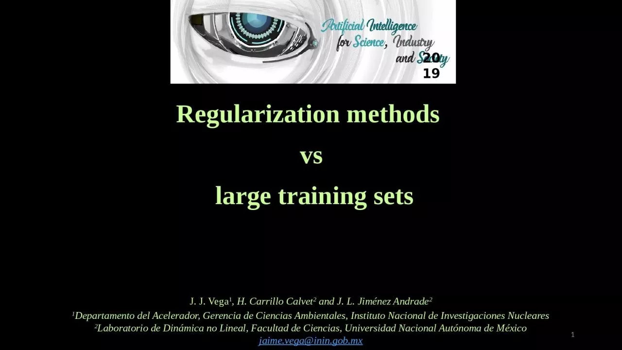 PPT-Regularization methods vs