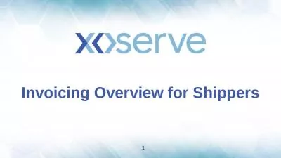Invoicing Overview for Shippers