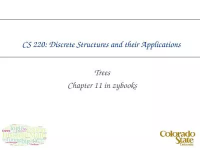 CS 220: Discrete Structures and their Applications