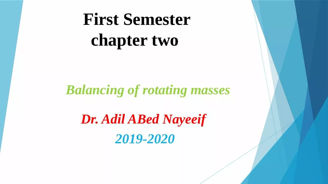 PPT-First Semester chapter two