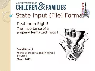 State Input (File) Format