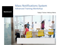 Mass Notifications System