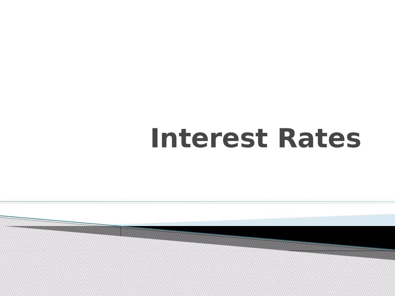 Interest Rates The Effective Annual