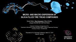 Micro- and macro-dispersion of