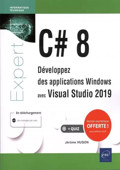 [READ]-C 8 - Développez des applications Windows avec Visual Studio 2019