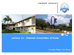 International Economics Lecture