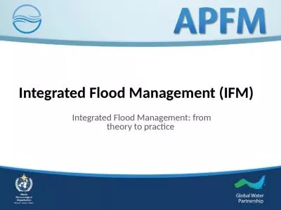 Integrated Flood Management (IFM)