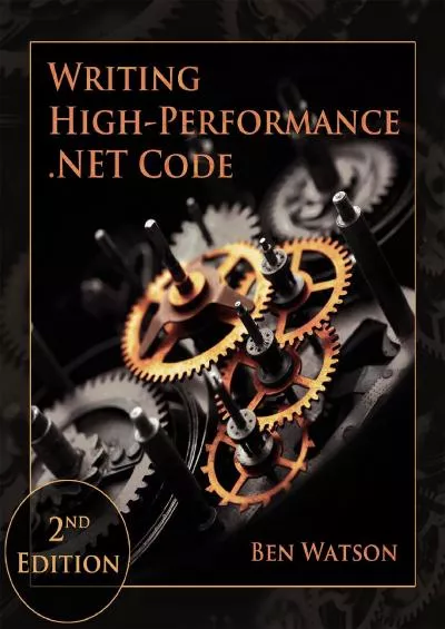 [eBOOK]-Writing High-Performance .NET Code