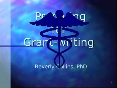 1 Beverly Collins,  PhD Preparing