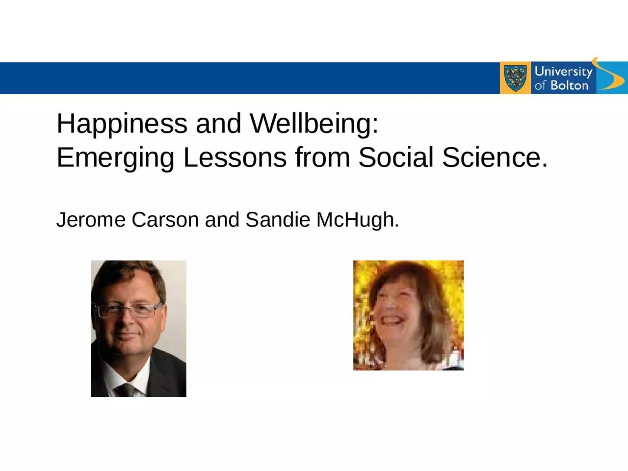 PPT-Happiness and Wellbeing: