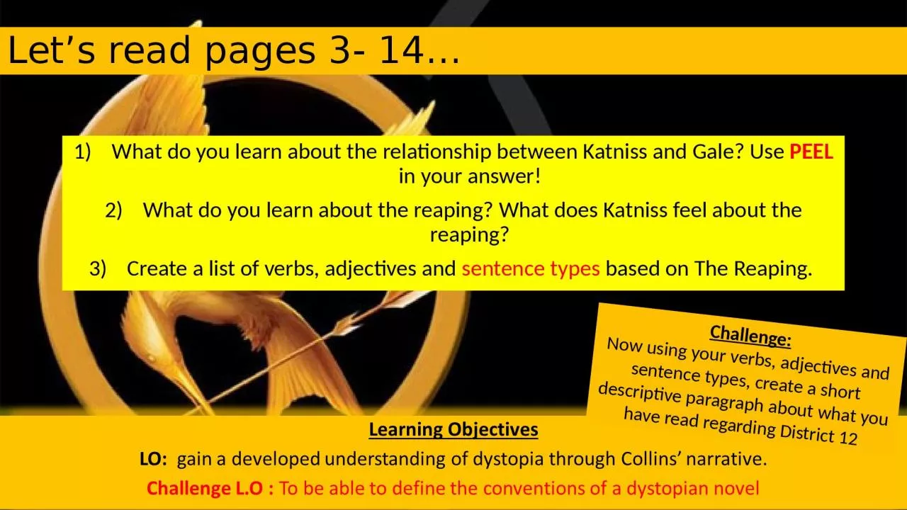 PPT-Let’s read pages 3- 14…