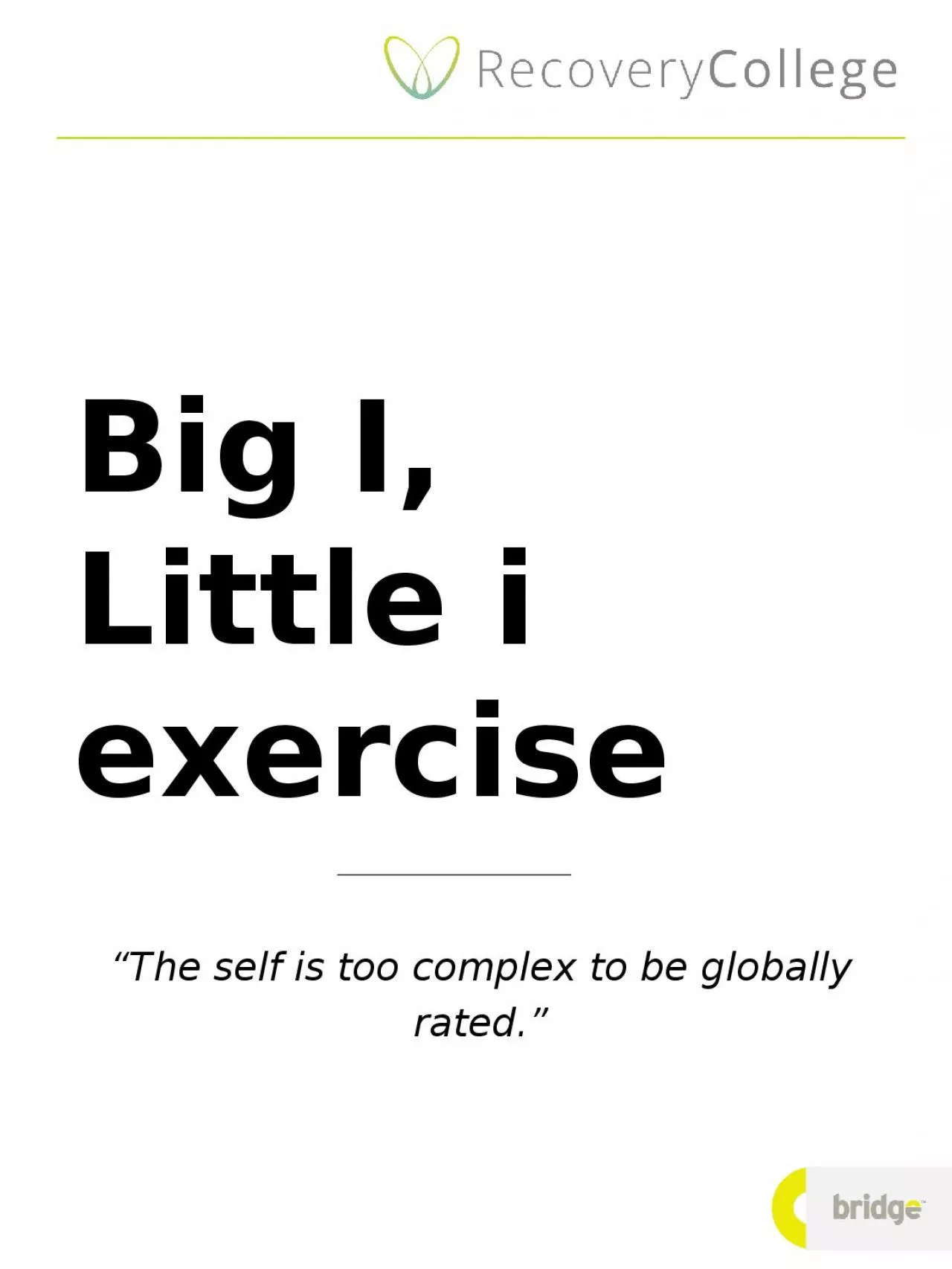 PPT-Big I, Little i exercise