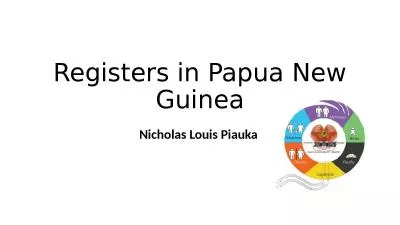 Registers in Papua New Guinea