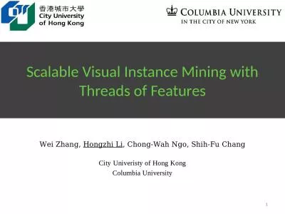 Scalable Visual Instance Mining with Threads of Features