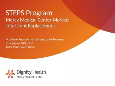 STEPS Program Mercy Medical Center Merced