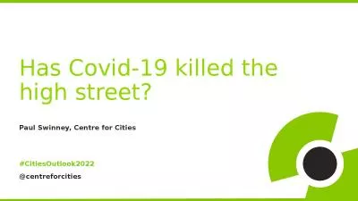 Has Covid-19 killed the high street?