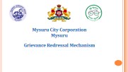 Mysuru City Corporation Mysuru