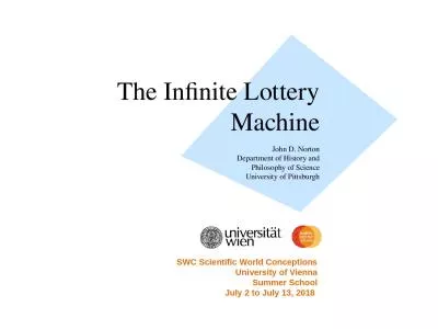 The Infinite Lottery Machine