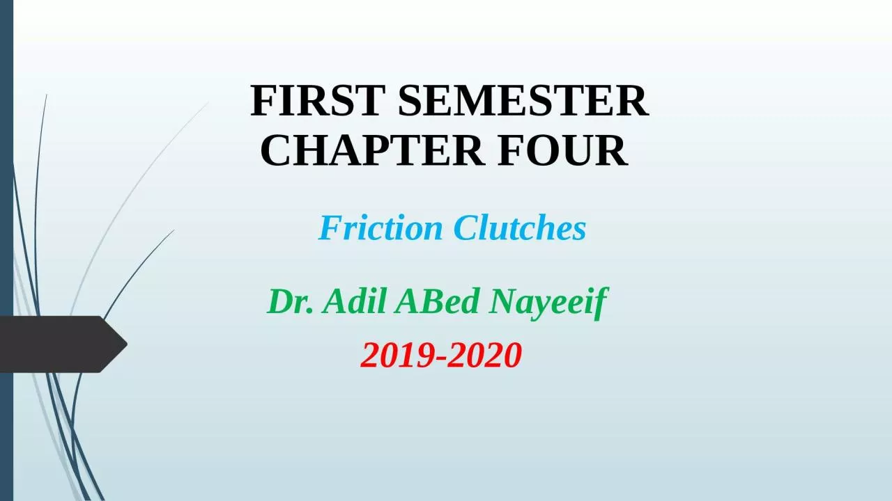 PPT-First Semester chapter Four