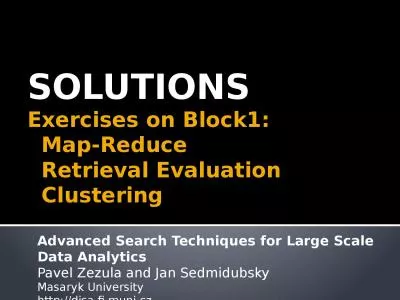 SOLUTIONS Exercises  on