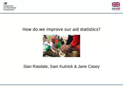 How do we improve our aid statistics?