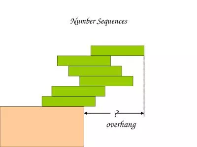 Number Sequences ? overhang