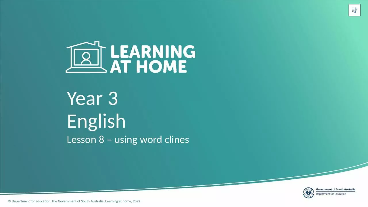 PPT-Year 3 Lesson 8 – using word clines