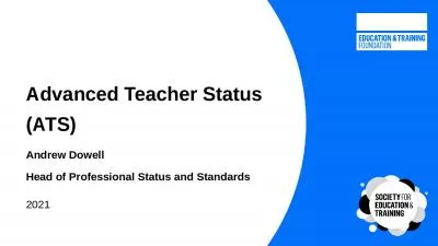 Advanced Teacher Status (ATS)