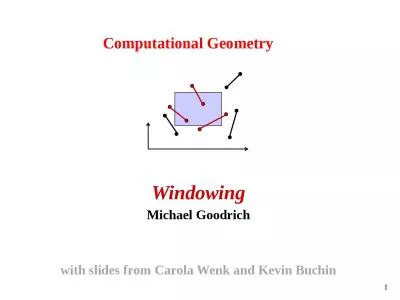 Computational Geometry Windowing