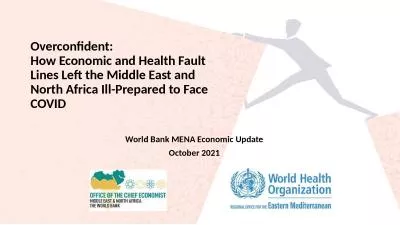 Overconfident:  How Economic and Health Fault Lines Left the Middle East and North Africa Ill-Prepa