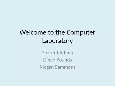 Welcome to the Computer Laboratory